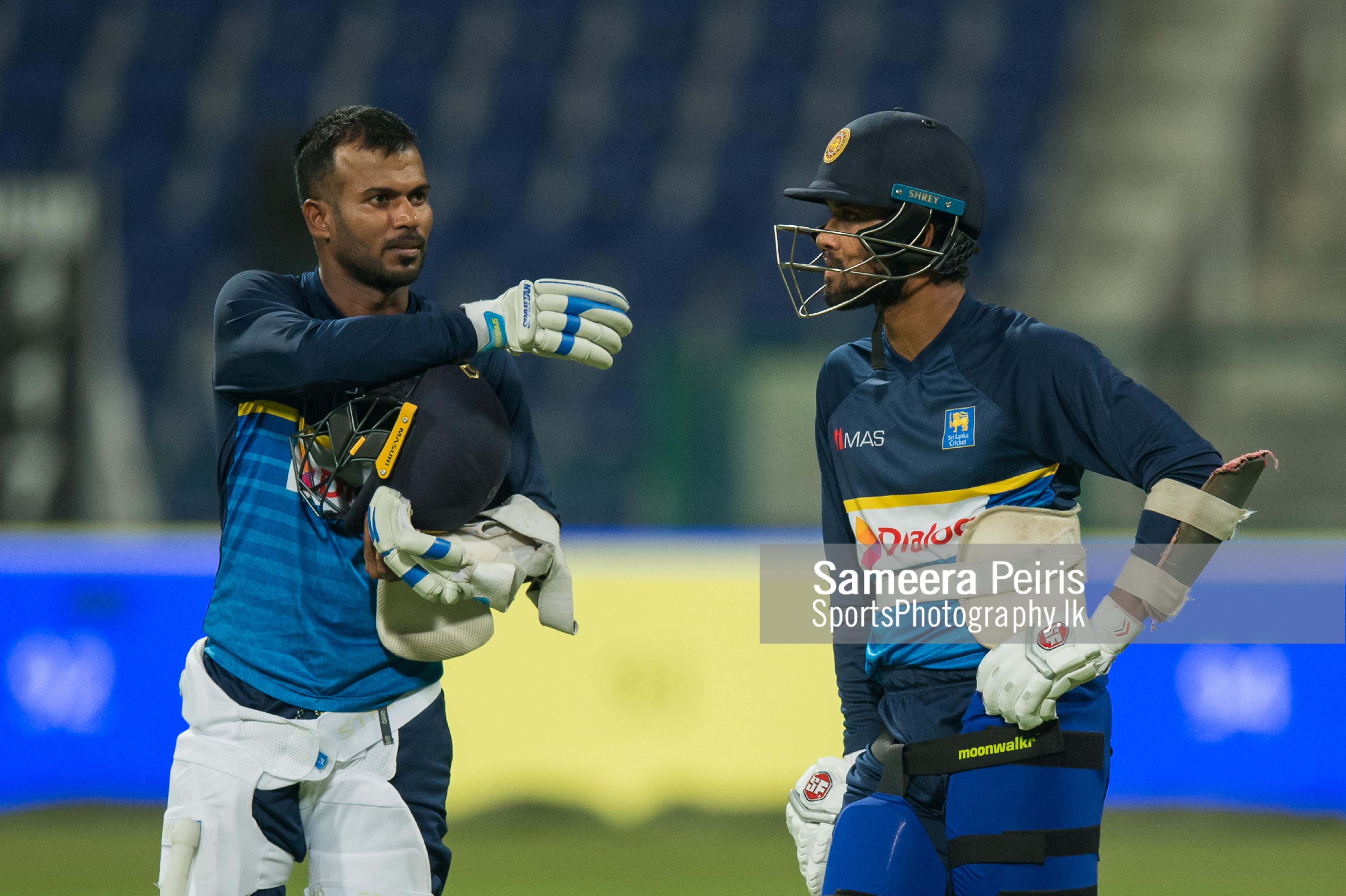 Upul Tharanga and Dinesh Chandimal – Practices Season at Sheikh Zayed