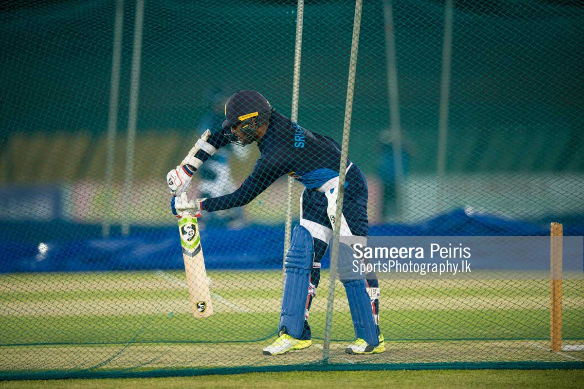 Sri Lanka Team Practices ahead of  2nd  match