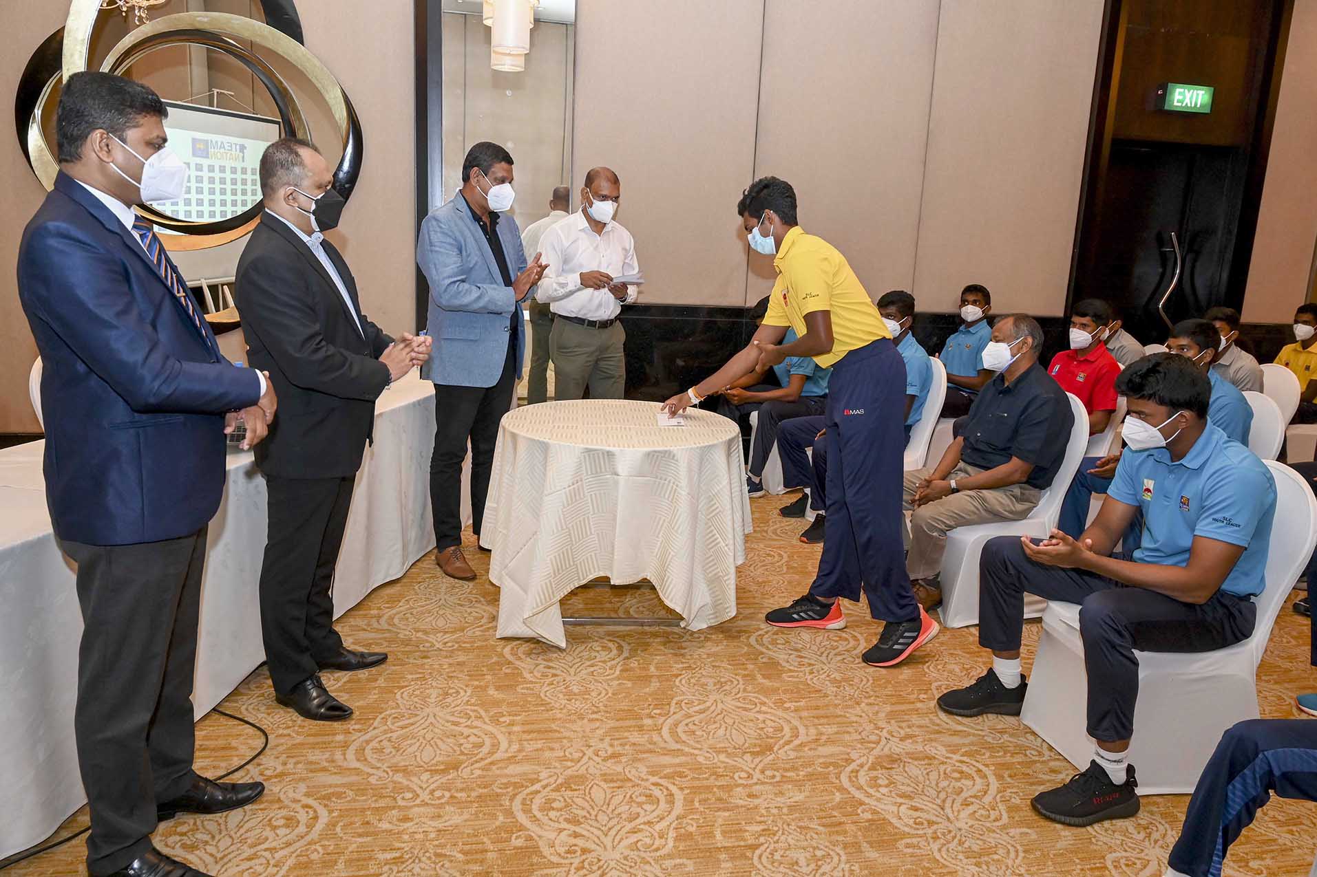 U19 players recognized by Sri Lanka Cricket